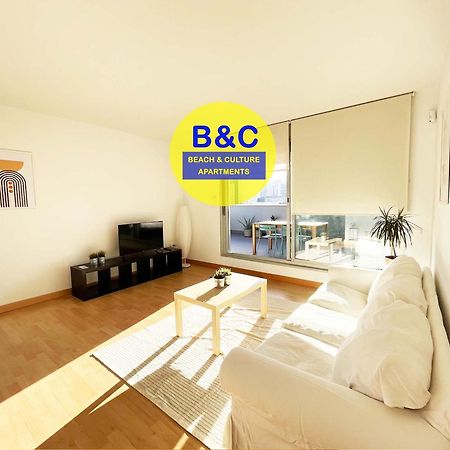 Beach & Culture Barcelona Port Forum Penthouse Apartment Sant Adrià de Besòs Eksteriør billede