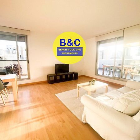 Beach & Culture Barcelona Port Forum Penthouse Apartment Sant Adrià de Besòs Eksteriør billede