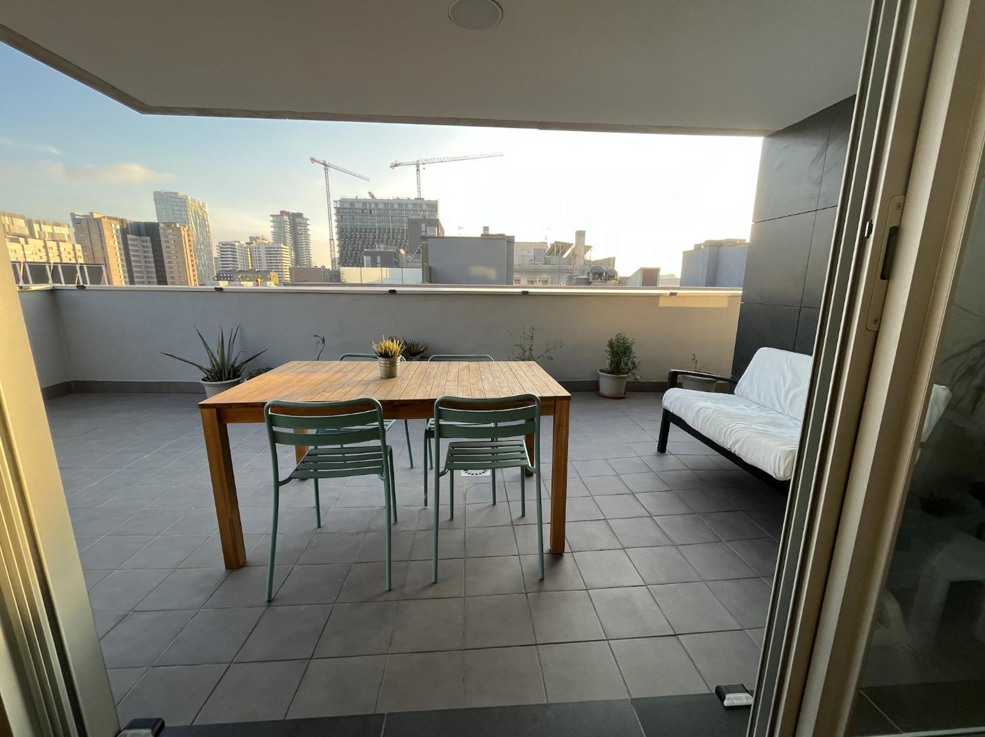 Beach & Culture Barcelona Port Forum Penthouse Apartment Sant Adrià de Besòs Eksteriør billede